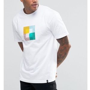 Huf Paisley Box Logo Tee - Men size L